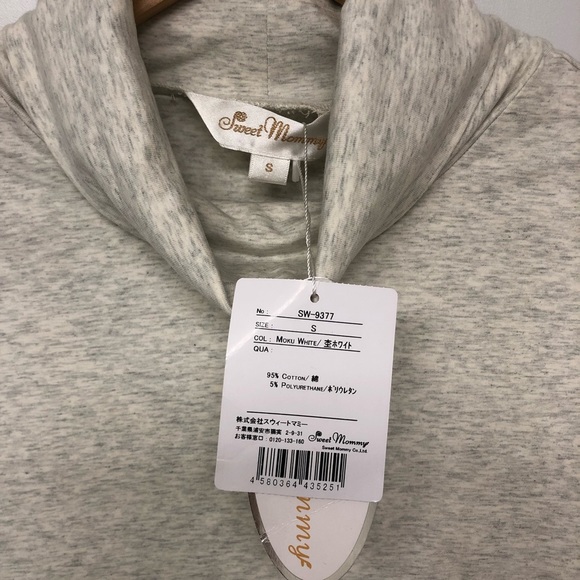 NWT Sweet Mommy Small Nursing Long Sleeve Shirt - Picture 2 of 4